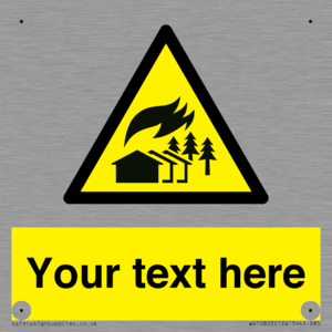 Custom Warning: Large scale fire zone